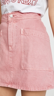Madewell Straight Denim Skirt