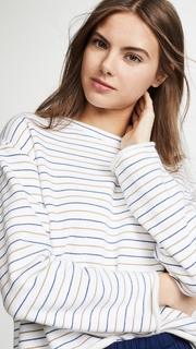 Vince Triple Stripe Sweatshirt