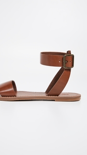 Madewell The Boardwalk Ankle Strap Sandals