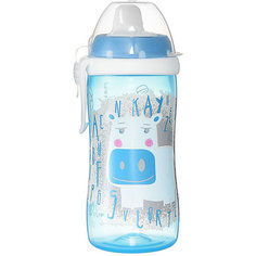 Поильник Nuk Kiddy Cup 300 мл, с 12 мес. голубой