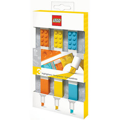 Набор цветных маркеров Lego,3 шт.