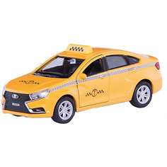 Машинка Welly Lada Vesta Такси, 1:34-39