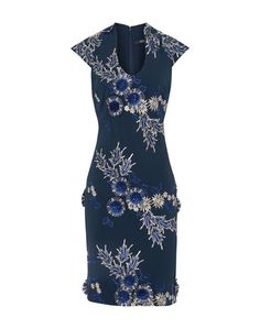 Платье до колена Badgley Mischka