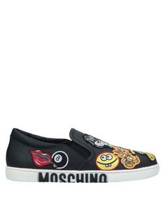 Низкие кеды и кроссовки Moschino