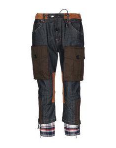 Джинсовые брюки-капри Dsquared2