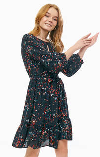 Платье с расклешенной юбкой и цветочным принтом Mavi