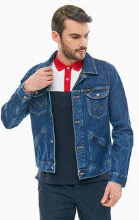 Джинсовая куртка с карманами Wrangler