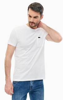 Базовая хлопковая футболка с карманом Lee