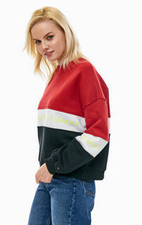 Свитшот свободного кроя с принтом Tommy Jeans