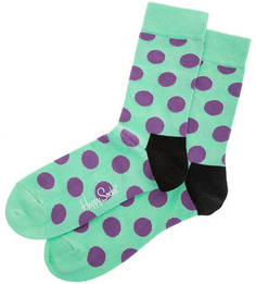 Хлопковые носки в горошек Happy Socks