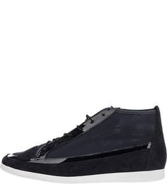 Синие кеды с сетчатыми вставками Högl