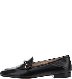 Черные лоферы из гладкой кожи Högl