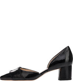 Кожаные туфли на устойчивом каблуке Högl