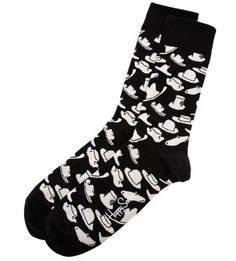 Двухцветные носки из хлопка Happy Socks
