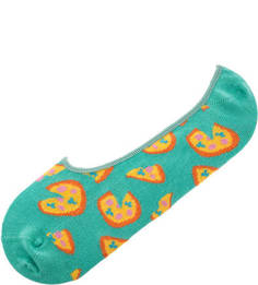Разноцветные хлопковые носки-следики Happy Socks