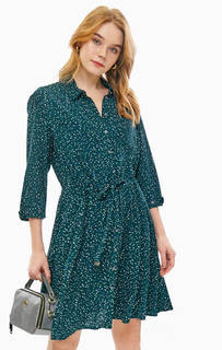 Платье-рубашка из вискозы с карманами Tommy Hilfiger