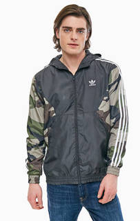 Ветровка с камуфляжными рукавами Adidas Originals