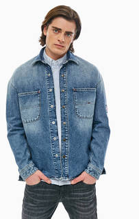 Джинсовая куртка с застежкой на кнопки Tommy Jeans