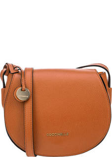 Кожаная сумка с откидным клапаном Clementine Soft Coccinelle