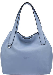 Вместительная сумка из зерненой кожи Mila Coccinelle