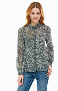 Блуза с животным принтом и съемной подкладкой Ichi