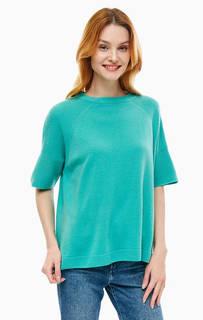 Шерстяной джемпер с короткими рукавами United Colors of Benetton