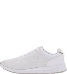 Белые текстильные кроссовки Chaumont Lacoste