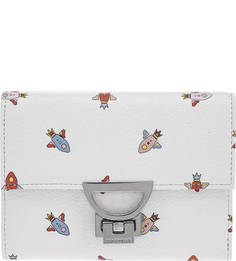 Кошелек из зерненой кожи Arlettis Razzo Print Coccinelle