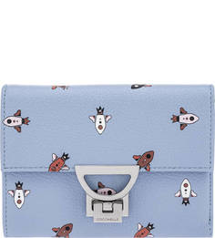 Кошелек из зерненой кожи Arlettis Razzo Print Coccinelle