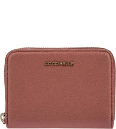 Кошелек из сафьяновой кожи Metallic Saffiano Coccinelle