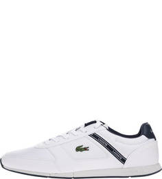 Белые текстильные кроссовки Menerva Sport Lacoste
