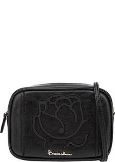 Маленькая кожаная сумка через плечо Scarlet Braccialini