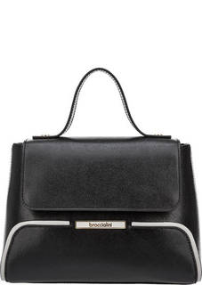 Сумка из сафьяновой кожи через плечо Alicia Braccialini