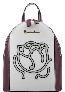 Кожаный рюкзак с нашивками Scarlet Braccialini
