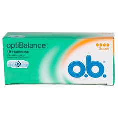 O.b. тампоны OptiBalance Super