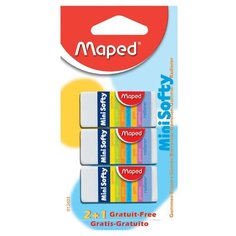 Maped Набор ластиков Mini Softy