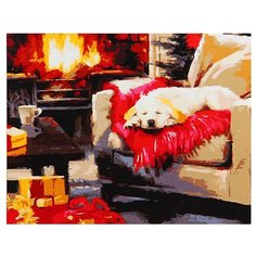 Рыжий кот Картина по номерам