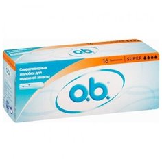 O.b. тампоны Super