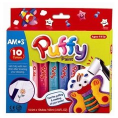 AMOS Объемные краски Puffy 10 Амос