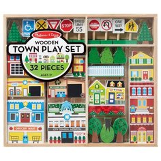 Кубики Melissa & Doug Town Play