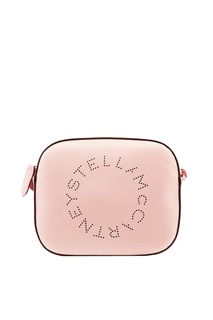 Компактная розовая сумка с логотипом Stella Mc Cartney