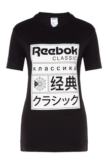 Черная футболка Classics Graphic Reebok