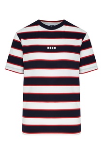 Футболка в полоску Msgm