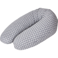 Подушка для кормления Ceba Baby Caro Flexi dark blue-grey трикотаж W-706-079-025