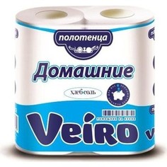 Полотенца бумажные Veiro Домашние 2х-слойные, 2 шт