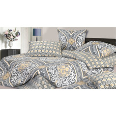 Комплект постельного белья Ecotex семейный, сатин, Гармоника Авери (4660054341045)