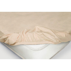 Простынь на резинке Ecotex 200x200, чайная роза (4650074959177)