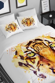 КПБ семейное "Взгляд хищника" Сирень