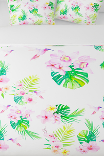 КПБ семейное "Утро в тропиках" Сирень