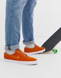 Оранжевые кроссовки Nike SB Zoom Stefan Janoski - Оранжевый